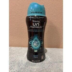 Downy Unstopables In-Wash Scent Booster Laundry Beads, Fresh Scent, 12.2 oz